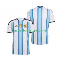 Maillot Argentine Domicile Tenue pour Homme Coupe du Monde 2026 Manche Courte