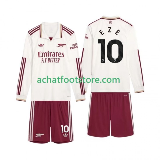Maillot Arsenal Eze 10 3ème Tenue pour Enfant 2025-2026 Manche Longue