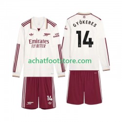 Maillot Arsenal Gyokeres 14 3ème Tenue pour Enfant 2025-2026 Manche Longue