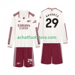Maillot Arsenal Havertz 29 3ème Tenue pour Enfant 2025-2026 Manche Longue