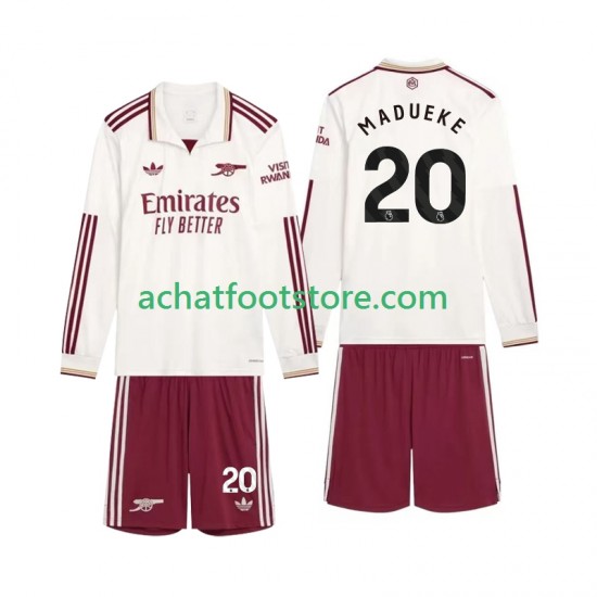 Maillot Arsenal Madueke 20 3ème Tenue pour Enfant 2025-2026 Manche Longue