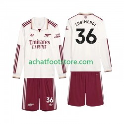 Maillot Arsenal Zubimendi 36 3ème Tenue pour Enfant 2025-2026 Manche Longue Maillot Arsenal Zubimendi 36 3ème Tenue pour Enfant 2025-2026 Manche Longue