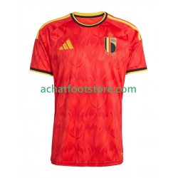Maillot Belgique Domicile Tenue pour Homme Coupe du Monde 2026 Manche Courte