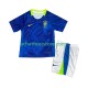 Maillot Brésil Extérieur Tenue pour Enfant 2025-2026 Manche Courte