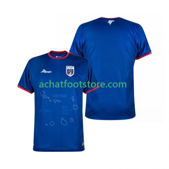 Maillot Cape Verde Domicile Tenue pour Homme 2024-2025 Manche Courte
