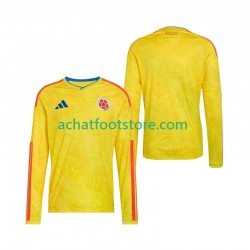 Maillot Colombie Domicile Tenue pour Homme Coupe du Monde 2026 Manche Longue Maillot Colombie Domicile Tenue pour Homme Coupe du Monde 2026 Manche Longue