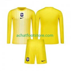 Maillot France Gardien Domicile Tenue pour Enfant 2025 Manche Longue Maillot France Gardien Domicile Tenue pour Enfant 2025 Manche Longue