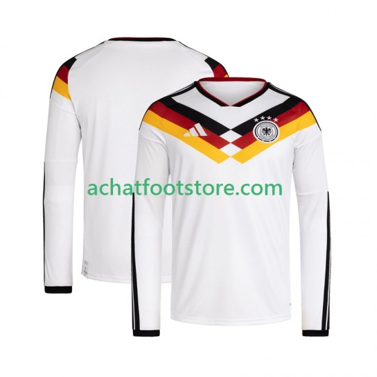 Maillot Allemagne Domicile Tenue pour Homme Coupe du Monde 2026 Manche Longue