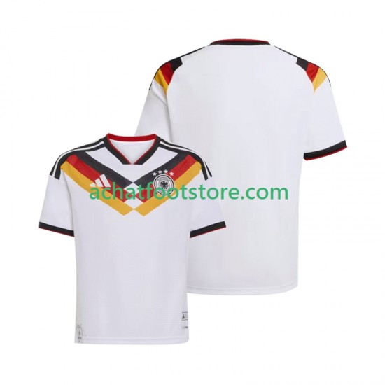 Maillot Allemagne Domicile Tenue pour Homme Coupe du Monde 2026 Manche Courte