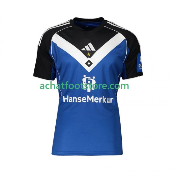 Maillot Hamburger SV Extérieur Tenue pour Homme 2025-2026 Manche Courte