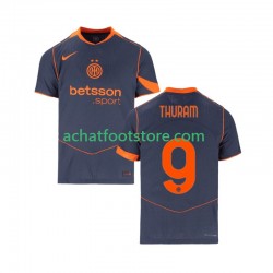 Maillot Inter Milan Marcus Thuram 9 3ème Tenue pour Homme 2025-2026 Manche Courte