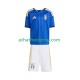 Maillot Italie Domicile Tenue pour Enfant Coupe du Monde 2026 Manche Courte