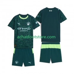 Maillot Manchester City 4ème Tenue pour Enfant 2025-2026 Manche Courte