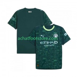 Maillot Manchester City 4ème Tenue pour Homme 2025-2026 Manche Courte