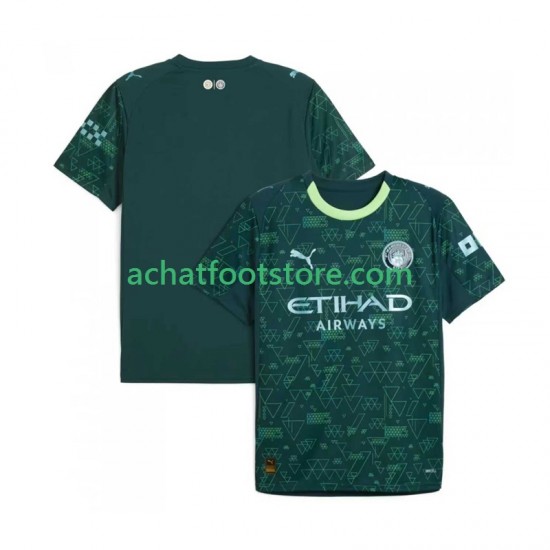 Maillot Manchester City 4ème Tenue pour Homme 2025-2026 Manche Courte