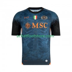 Maillot Naples Halloween Domicile Tenue pour Homme 2025-2026 Manche Courte
