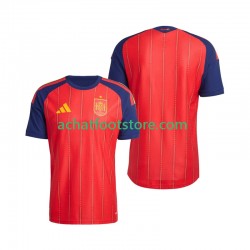 Maillot Espagne Domicile Tenue pour Homme Coupe du Monde 2026 Manche Courte