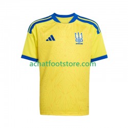 Maillot Ukraine Domicile Tenue pour Enfant Coupe du Monde 2026 Manche Courte Maillot Ukraine Domicile Tenue pour Enfant Coupe du Monde 2026 Manche Courte