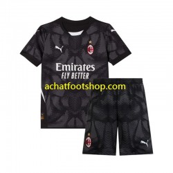 Maillot AC Milan Gardien Domicile Tenue pour Enfant 2024-2025 Manche Courte