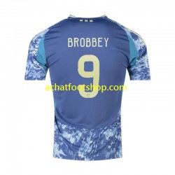 Maillot Ajax Amsterdam Brian Brobbey 9 Extérieur Tenue pour Homme 2024-2025 Manche Courte