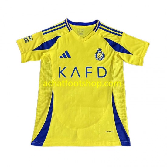 Maillot Al Nassr Domicile Tenue pour Homme 2024-2025 Manche Courte