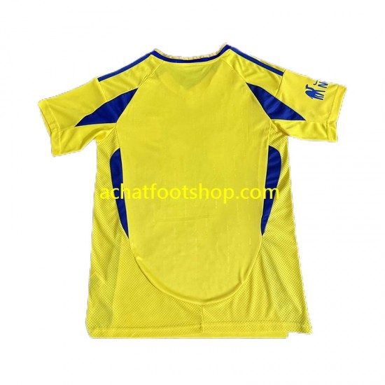 Maillot Al Nassr Domicile Tenue pour Homme 2024-2025 Manche Courte