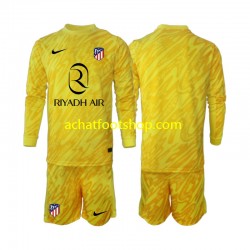 Maillot Atlético Madrid Gardien 3ème Tenue pour Enfant 2024-2025 Manche Longue