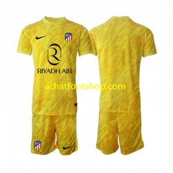 Maillot Atlético Madrid Gardien 3ème Tenue pour Enfant 2024-2025 Manche Courte