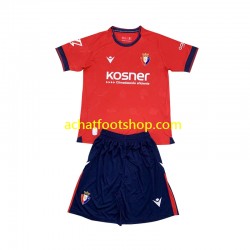 Maillot CA Osasuna Domicile Tenue pour Enfant 2024-2025 Manche Courte