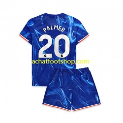 Maillot Chelsea Cole Palmer 20 Domicile Tenue pour Enfant 2024-2025 Manche Courte