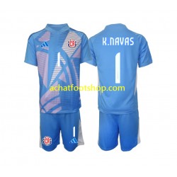 Maillot Costa Rica Keylor Navas 1 Gardien Domicile Tenue pour Enfant 2024 Manche Courte Maillot Costa Rica Keylor Navas 1 Gardien Domicile Tenue pour Enfant 2024 Manche Courte