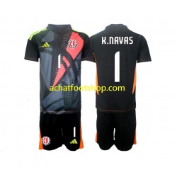 Maillot Costa Rica Keylor Navas 1 Gardien 3ème Tenue pour Enfant 2024 Manche Courte Maillot Costa Rica Keylor Navas 1 Gardien 3ème Tenue pour Enfant 2024 Manche Courte