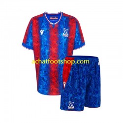 Maillot Crystal Palace Domicile Tenue pour Enfant 2024-2025 Manche Courte