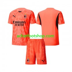 Maillot AC Milan Gardien 4ème Tenue pour Enfant 2024-2025 Manche Courte Maillot AC Milan Gardien 4ème Tenue pour Enfant 2024-2025 Manche Courte