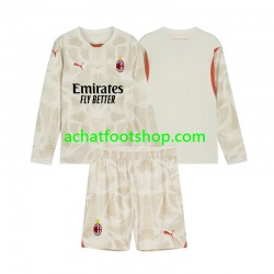 Maillot AC Milan Gardien 3ème Tenue pour Enfant 2024-2025 Manche Longue Maillot AC Milan Gardien 3ème Tenue pour Enfant 2024-2025 Manche Longue