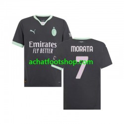 Maillot AC Milan Morata 7 3ème Tenue pour Homme 2024-2025 Manche Courte