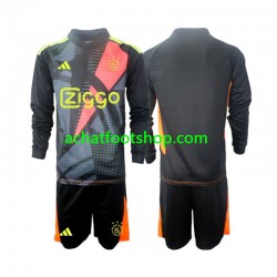 Maillot Ajax Amsterdam Gardien Domicile Tenue pour Enfant 2024-2025 Manche Longue Maillot Ajax Amsterdam Gardien Domicile Tenue pour Enfant 2024-2025 Manche Longue