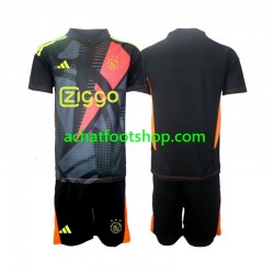 Maillot Ajax Amsterdam Gardien Domicile Tenue pour Enfant 2024-2025 Manche Courte Maillot Ajax Amsterdam Gardien Domicile Tenue pour Enfant 2024-2025 Manche Courte