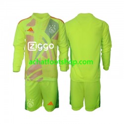 Maillot Ajax Amsterdam Gardien 3ème Tenue pour Enfant 2024-2025 Manche Longue Maillot Ajax Amsterdam Gardien 3ème Tenue pour Enfant 2024-2025 Manche Longue