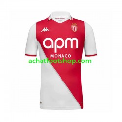 Maillot AS Monaco Domicile Tenue pour Homme 2024-2025 Manche Courte Maillot AS Monaco Domicile Tenue pour Homme 2024-2025 Manche Courte