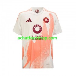 Maillot AS Rome Extérieur Tenue pour Homme 2024-2025 Manche Courte Maillot AS Rome Extérieur Tenue pour Homme 2024-2025 Manche Courte