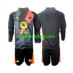 Maillot AS Rome Gardien Domicile Tenue pour Enfant 2024-2025 Manche Longue Maillot AS Rome Gardien Domicile Tenue pour Enfant 2024-2025 Manche Longue