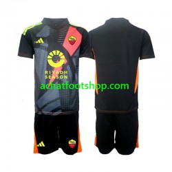 Maillot AS Rome Gardien Domicile Tenue pour Enfant 2024-2025 Manche Courte Maillot AS Rome Gardien Domicile Tenue pour Enfant 2024-2025 Manche Courte
