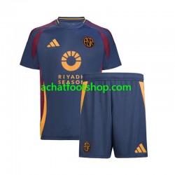 Maillot AS Rome 3ème Tenue pour Enfant 2024-2025 Manche Courte