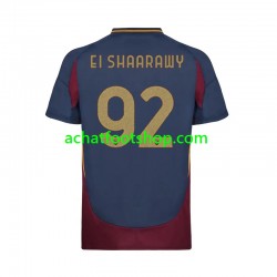 Maillot AS Rome Stephan El Shaarawy 92 3ème Tenue pour Homme 2024-2025 Manche Courte