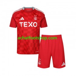 Maillot Aberdeen Domicile Tenue pour Enfant 2024-2025 Manche Courte Maillot Aberdeen Domicile Tenue pour Enfant 2024-2025 Manche Courte