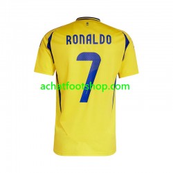 Maillot Al Nassr Cristiano Ronaldo 7 Domicile Tenue pour Homme 2024-2025 Manche Courte