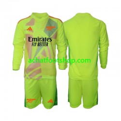 Maillot Arsenal Gardien Domicile Tenue pour Enfant 2024-2025 Manche Longue