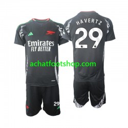 Maillot Arsenal Havertz 29 Extérieur Tenue pour Enfant 2024-2025 Manche Courte