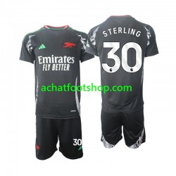 Maillot Arsenal Sterling 30 Extérieur Tenue pour Enfant 2024-2025 Manche Courte Maillot Arsenal Sterling 30 Extérieur Tenue pour Enfant 2024-2025 Manche Courte